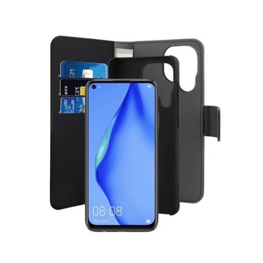PURO HWP40LBOOKC3BLK funda para teléfono móvil 16,3 cm (6.4'') Funda cartera Negro