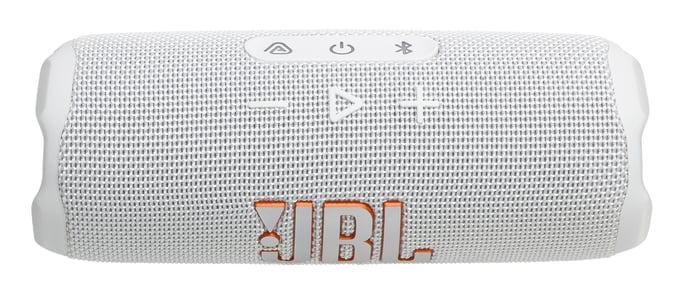 Flip 7 – Enceinte Bluetooth portable – haut-parleur – 14 heures d'autonomie – Blanc