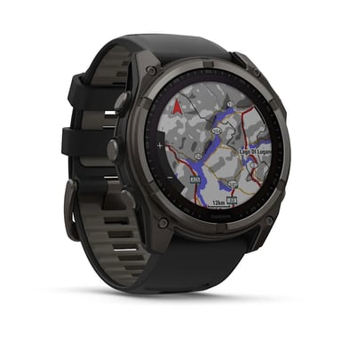 Garmin fenix 8 3,56 cm (1.4'') 51 mm Digital 280 x 280 Pixeles Pantalla táctil Titanio Wifi GPS (satélite)