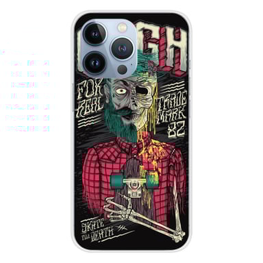 Coque en silicone - Compatible Apple iPhone 13 Pro - design skull urgh