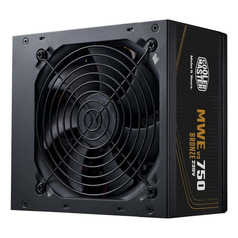 COOLER MASTER MWE 750W V3 ATX 3.1 80+ BRONZE 750 WATTS - Neuf