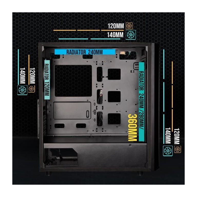 BitFenix Saber Mesh - vue 4