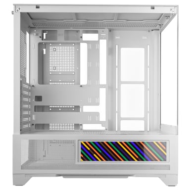 Mars Gaming MCLCDXW unité centrale Midi Tower Blanc