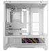 Mars Gaming MCLCDXW unité centrale Midi Tower Blanc