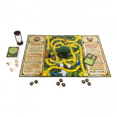 Jeu de société Jumanji Rétro - Édition Nouvelle pour Familles