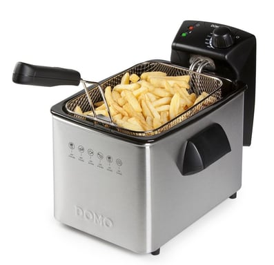 Domo DO465FR Friggitrice singola 4 L 3000 W Acciaio inox