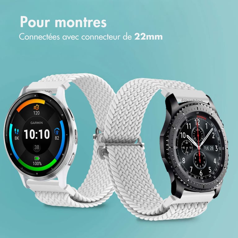 imoshion Pr3097 - Connexion universelle 22 mm - Blanc - Neuf