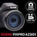 Kodak PIXPRO AZ901 1/2.3'' Appareil photo Bridge 20,68 MP CMOS 5184 x 3888 pixels Noir