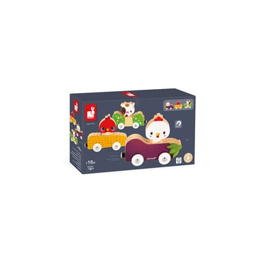 Set di giochi Janod Farm Animali magnetici della fattoria