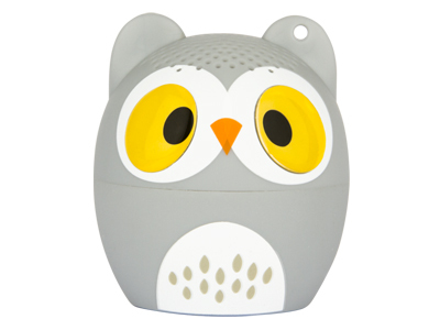 Hamlet XBTPET-OWL Altoparlante portatile e per feste Altoparlante portatile mono Grigio, Bianco, Giallo 4 W