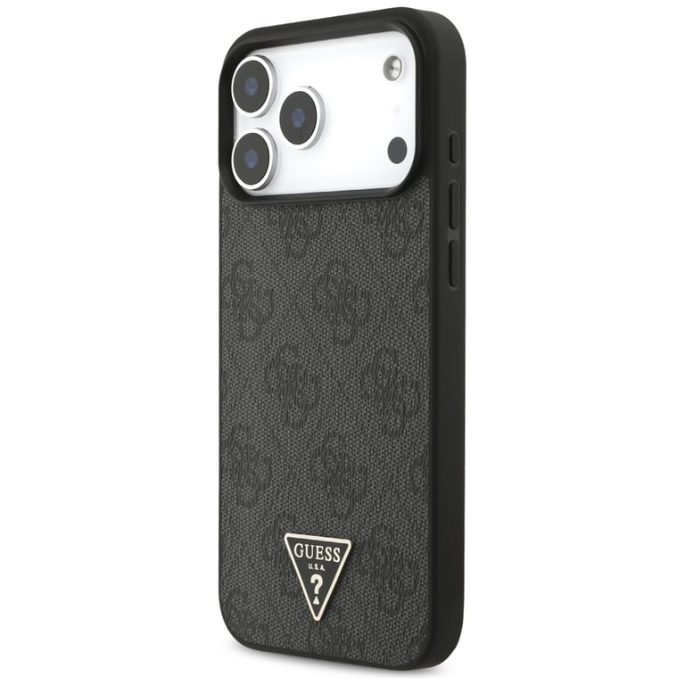 Guess 4G Triangle Logo With Pearl Strap MagSafe Case for iPhone 17 Pro Max 6.9 - vue 2