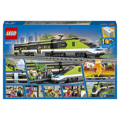 LEGO City 60337 : Train de Voyageurs Express Télécommandé avec Minifigurines