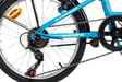 Bicicleta Plegable Urbana SHIMANO FIRST CLASS 20'' Aluminio, Shimano 6v. Sillin Confort