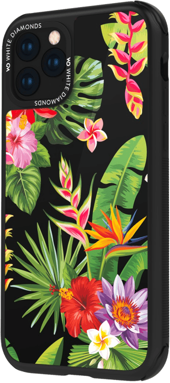 Coque de protection Jungle Flower Mix pour iPhone 11 Pro