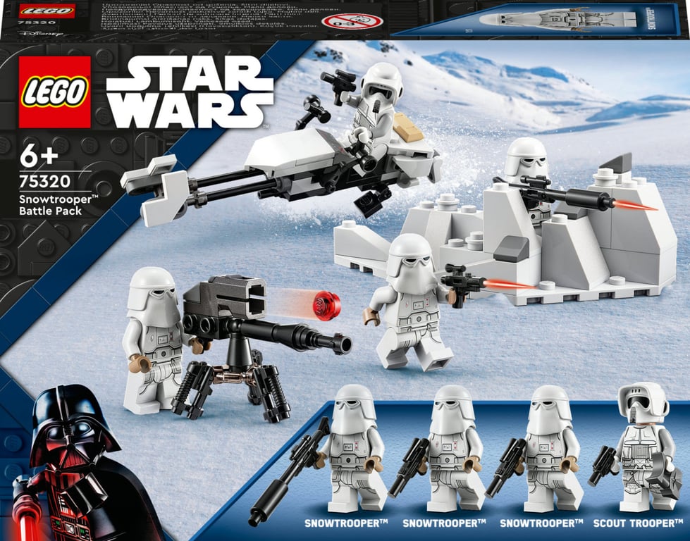 LEGO 75320 Star Wars Pack de combat Snowtrooper - vue 2