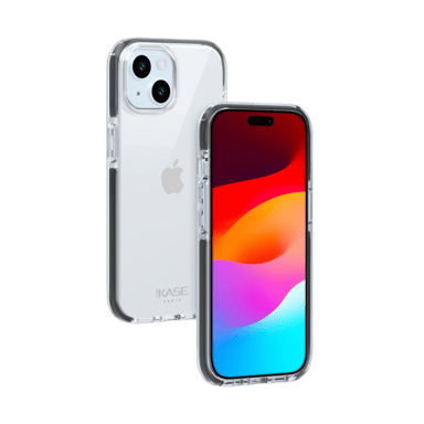 Backcover sportiva in rete per Apple iPhone 15, Jet Black