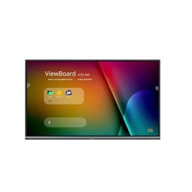 Pantalla táctil de 75'' ViewSonic LFD Interact 4K UHD 20Pts ViewBoard® con altavoces integrados y subwoofer