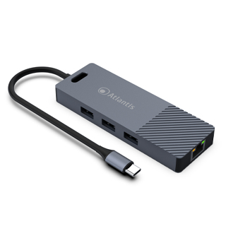 Atlantis Land A04 TC DK48 station d'accueil Avec fil USB 3.2 Gen 1 3.1 Gen 1 Type C Neuf - vue 2
