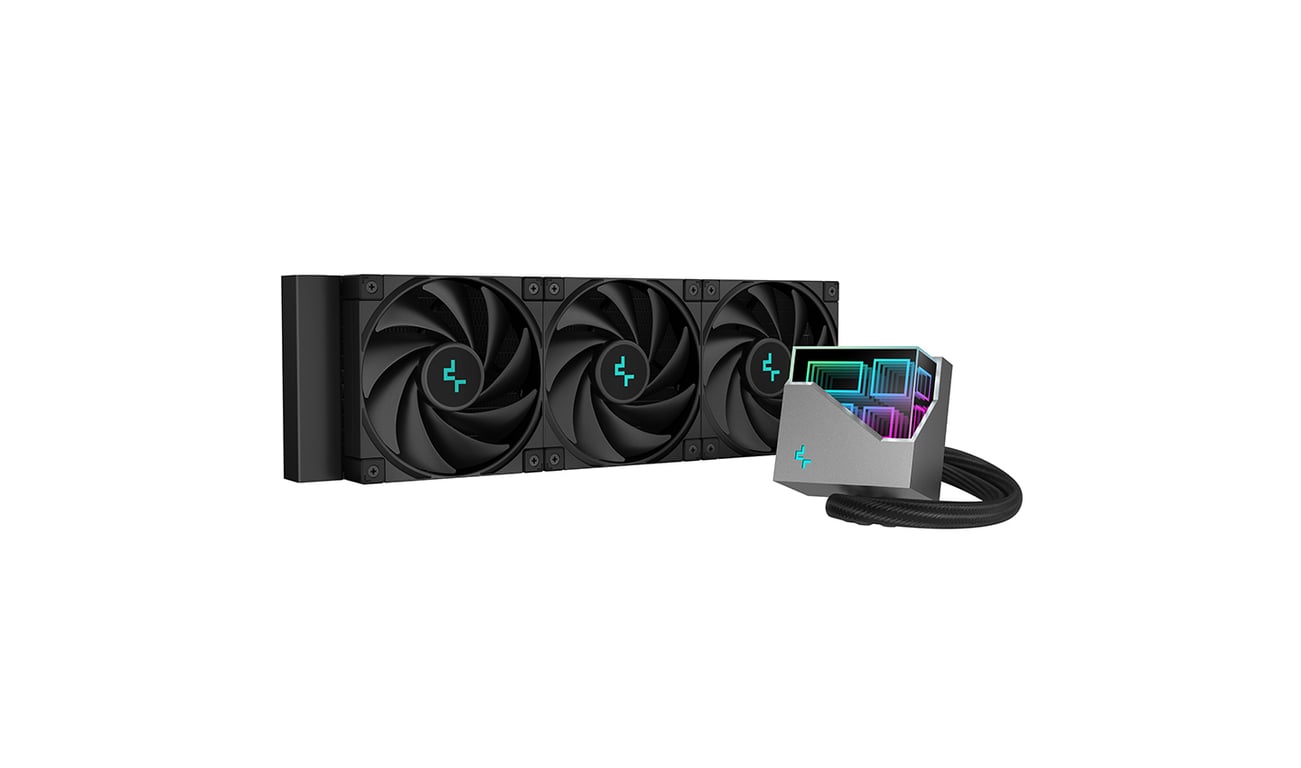 Watercooling AIO DEEPCOOL LT720 Compatible IntelAMD Ventilateur 3x120mm PWM
