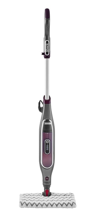 Shark Automatic Klik n' Flip Steam Mop pour sols durs avec contrôle intelligent de la vapeur 2 tampons de nettoyage lavables et flacon de remplissage 350 ml cordon de 6 S6003EU