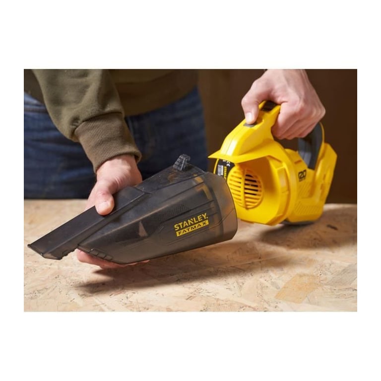Aspirateur à main sans fil 18V 45 Air Watts 1300 /min 500 ml Gamme V20 STANLEY FATMAX SFMCVH001B XJ - vue 5