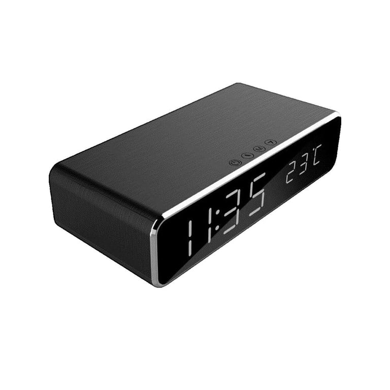 Réveil numérique Gembird DAC-WPC-01 sans fil Noir - Neuf