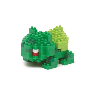 Nanoblock Pokémon Bulbizarre - Kit de construcción de 120 piezas