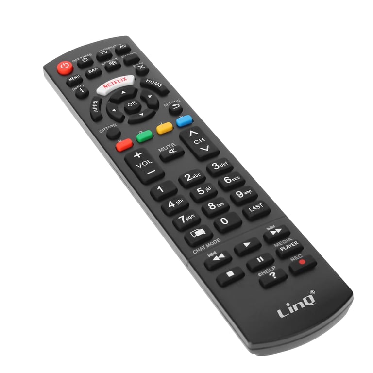 Télécommande Universelle Téléviseur Panasonic LCD PLASMA LED 4K LinQ Neuf