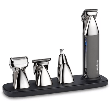 Tondeuse Homme Babyliss MT996E 15 en 1 Super X Metal Series - Argent, Rechargeable, 300min Autonomie, Multifonction