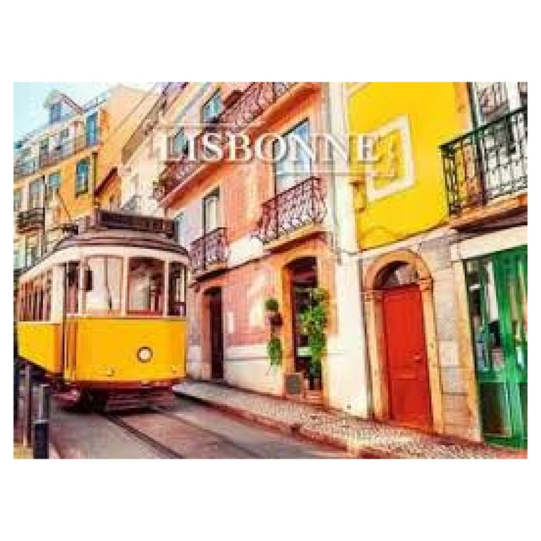 Puzzle 500 pièces : Collection Urbain Promenade à Lisbonne Ravensburger Nathan - vue 10