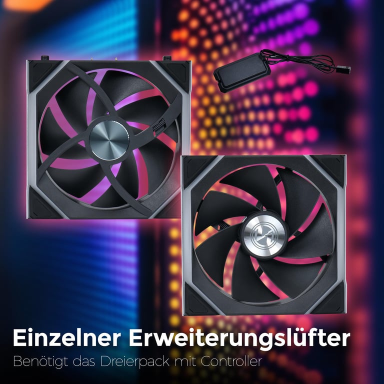 Lian Li Uni Fan SL Wireless 120 Reverse Blade - vue 5