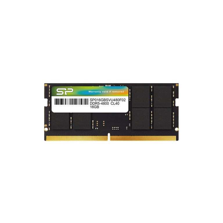 SILICON POWER DDR5 module SO DIMM 200 broches 2400 MHz / PC5 38400 CL40 1.1 V on die ECC - vue 3