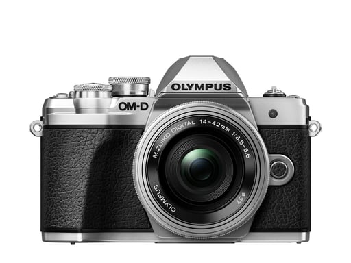 Olympus OM-D E-M10 Mark III + M.ZUIKO DIGITAL 14-42mm 4/3'' MILC 16,1 MP Live MOS 4608 x 3456 pixels Noir, Argent