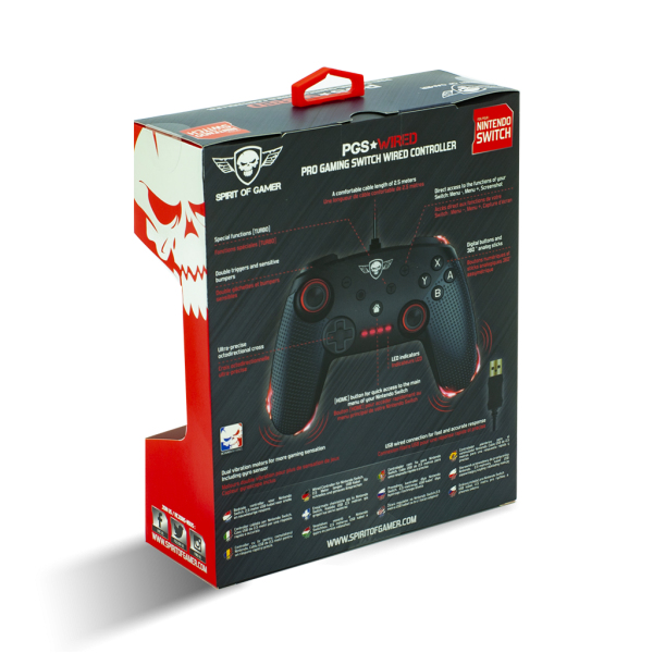 Spirit of Gamer SOG WGPS accessoire de jeux vidéo Manette de jeu AnalogiqueNumérique Nintendo Switch Neuf - vue 2