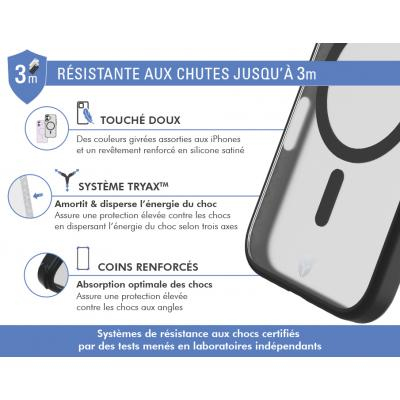 Coque Renforcée Forcecase compatible MagSafe pour iPhone 16 Plus Frost - vue 4