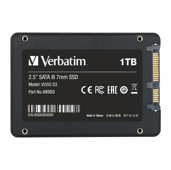 Verbatim Vi550 S3 SSD 1TB - Neuf