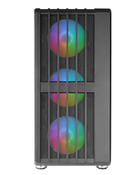 MARS GAMING Boitier Moyen Tour ATX MC Vault RGB avec panneau vitré Neuf