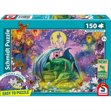Schmidt Spiele Puzzle - Petit dragon - 150 pièces - Dès 7 ans - vue 1