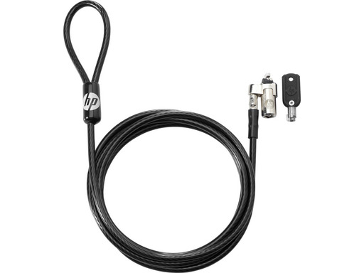 Cerradura de cable con llave HP de 1,83 m y 10 mm