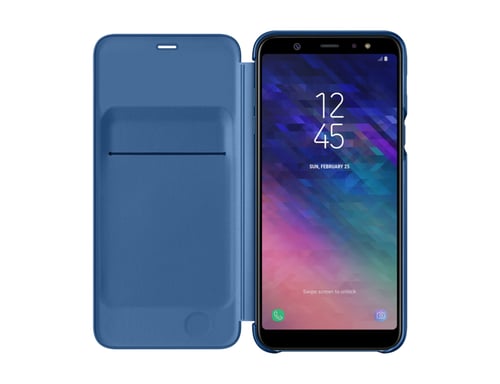Samsung EF-WA605 funda de protección para teléfonos portátiles 15,2 cm (6'') Estuche con cartera Azul Samsung Galaxy A6+