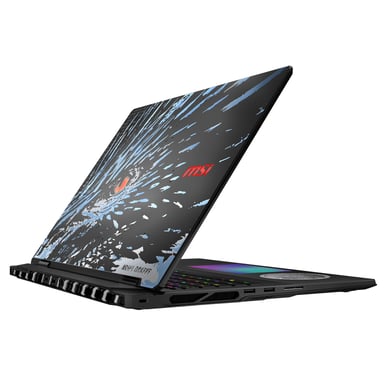 MSI Titan 18 HX Dragon Edition Norse Myth A2XWIG-284FR Intel Core Ultra 9 285HX Computer portatile 45,7 cm (18'') UHD+ 64 GB DDR5-SDRAM 6 TB SSD NVIDIA GeForce RTX 5080 Wi-Fi 7 (802.11be) Windows 11 Pro Nero