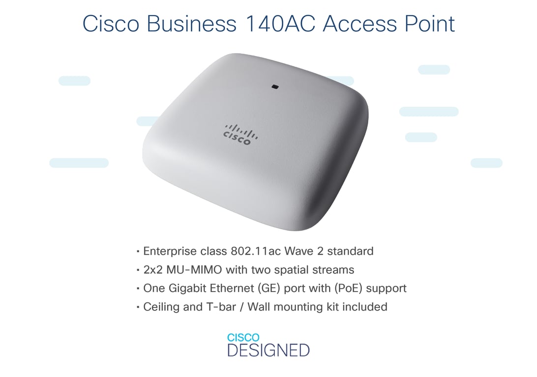 Cisco CBW140 CBW140AC E - vue 2
