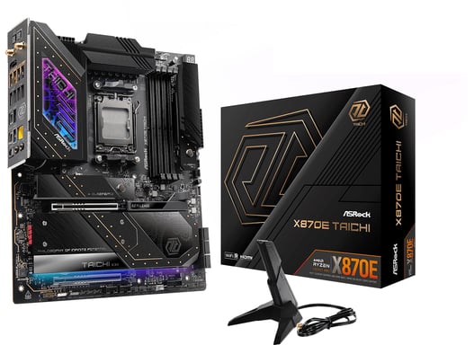 Asrock X870E Taichi AMD X870E Emplacement AM5 ATX étendu
