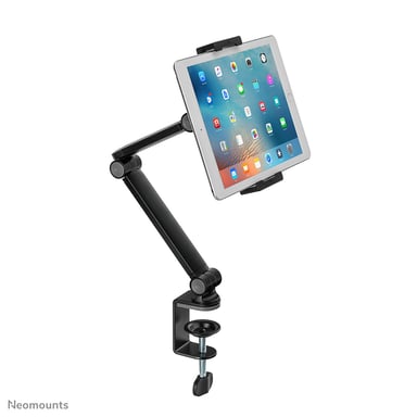 Neomounts DS15-545BL1 Support pour tablette à pince pour bureau 4.7-12.9'' - universel - orientable