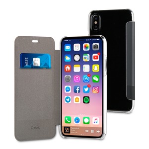 Folio Case Edition Double Pu Noir: Apple Iphone X/Xs
