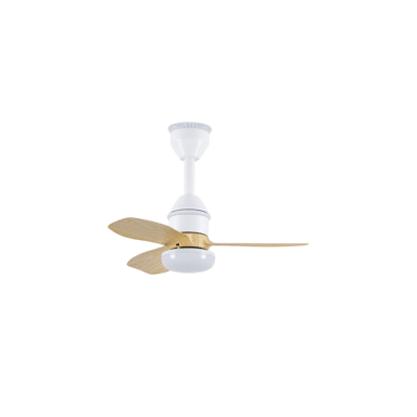 Ventilador de techo Fabrilamp dc asaf 62 cm blanco/beige