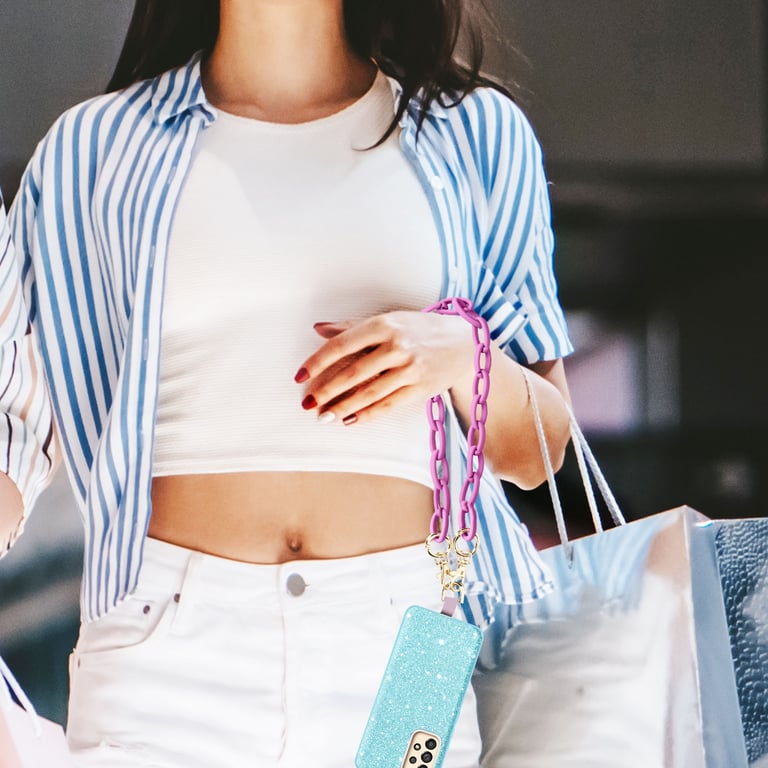 Bijou de Téléphone Chaîne Grosse Maille 58cm Moxie Série Milano Neuf - vue 2