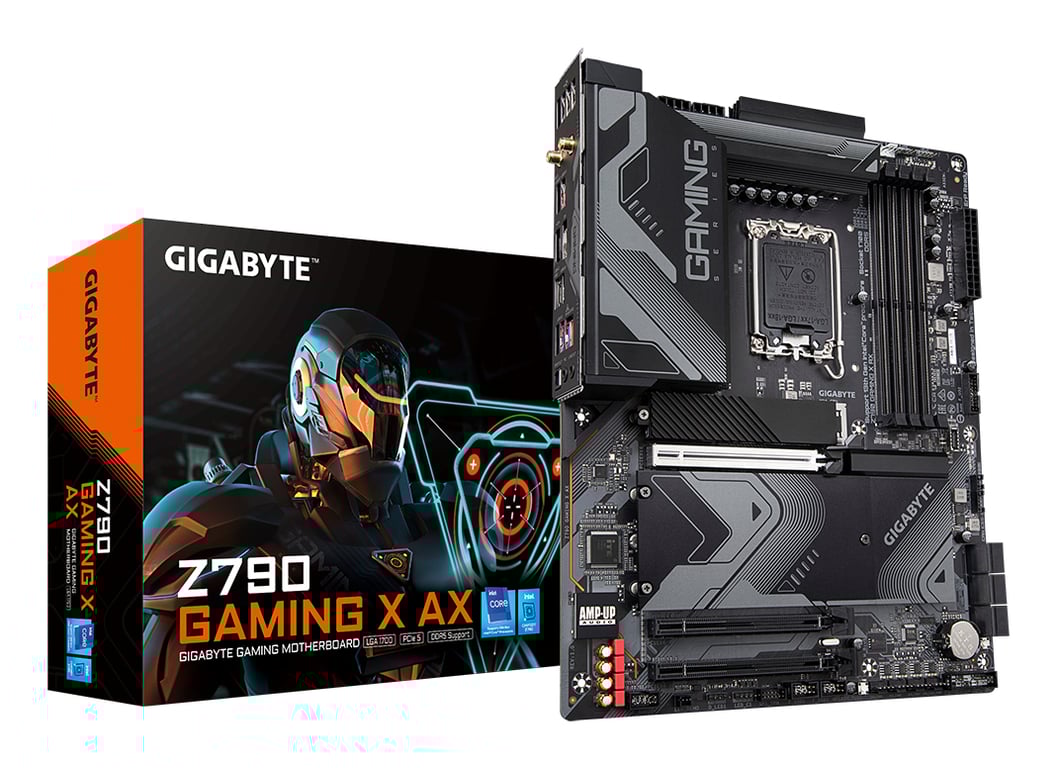 GIGABYTE Z790 GAMING X AX carte mère Intel Z790 Express LGA 1700 ATX Neuf - vue 2
