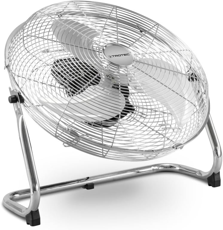 brasseur d'air Ventilateur de sol de 45 cm 100W gris - Neuf