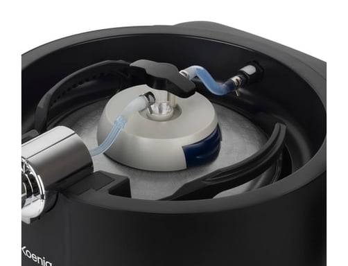 Tireuse a biere HKoeNIG BW1688 - Capacité 6L - Température réglable 3°C a 12°C 6 - Compatible tous fûts - Noir